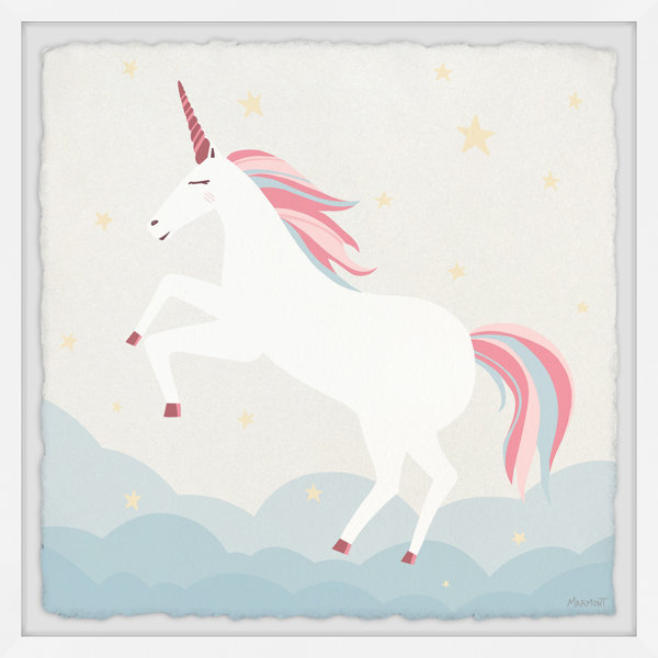 Viv + Rae Blocton Karr A Unicorn Framed Art Wayfair